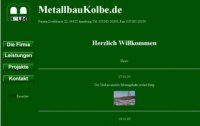 Metallbau Kolbe Annaburg